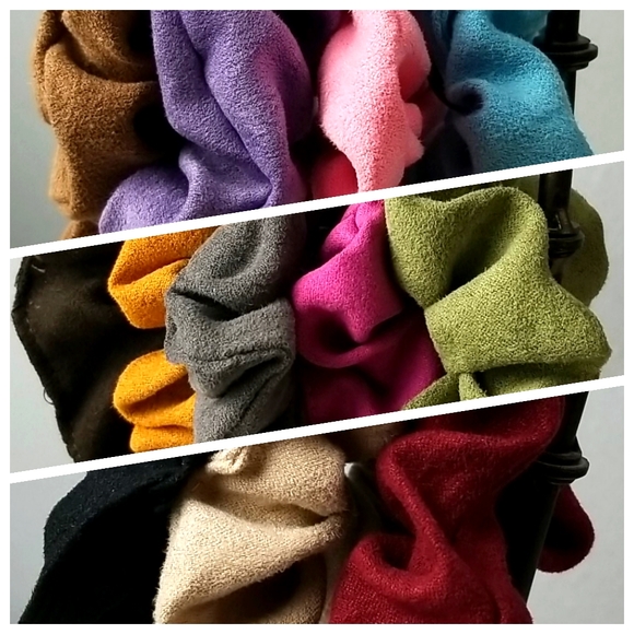 Accessories - Dozen Colorful Scrunchies!